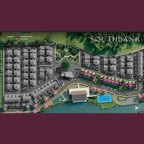 Masterplan lokasi Pasar Modern Cimanggis Golf Estate